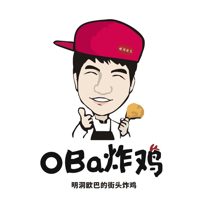 明洞欧巴的街头炸鸡logo