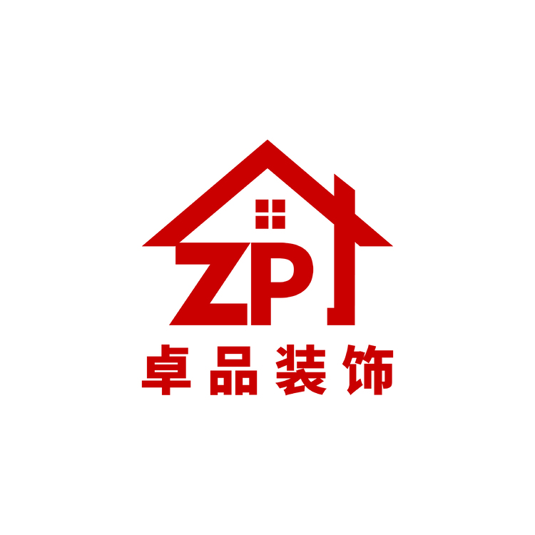 卓品装饰logo