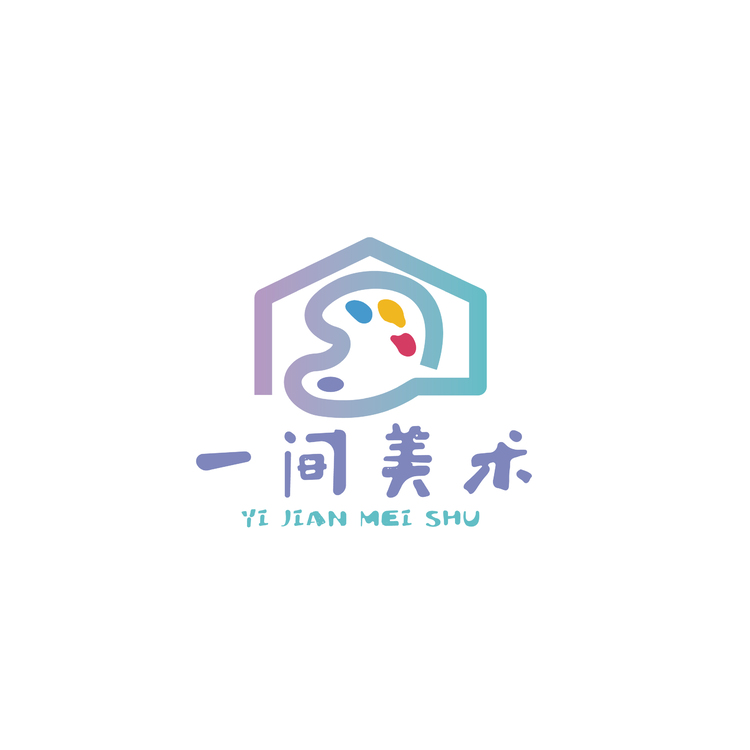 一间美术logo