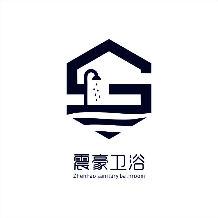 震豪卫浴logo