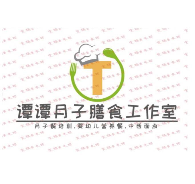 谭谭月子膳食工作室logo