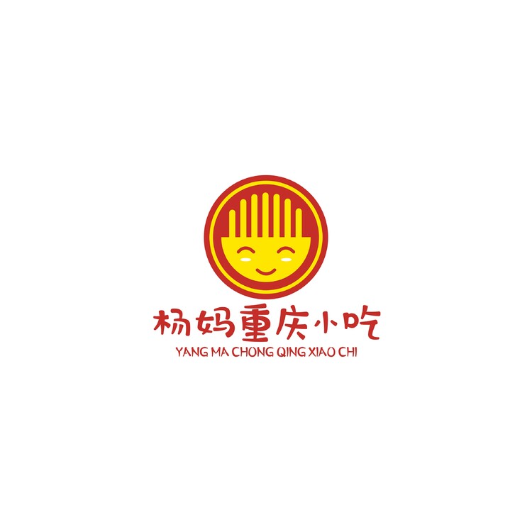 杨妈重庆小吃logo