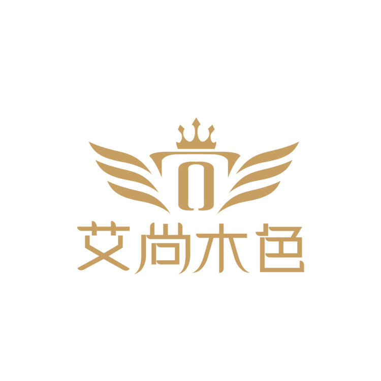 艾尚木色logo