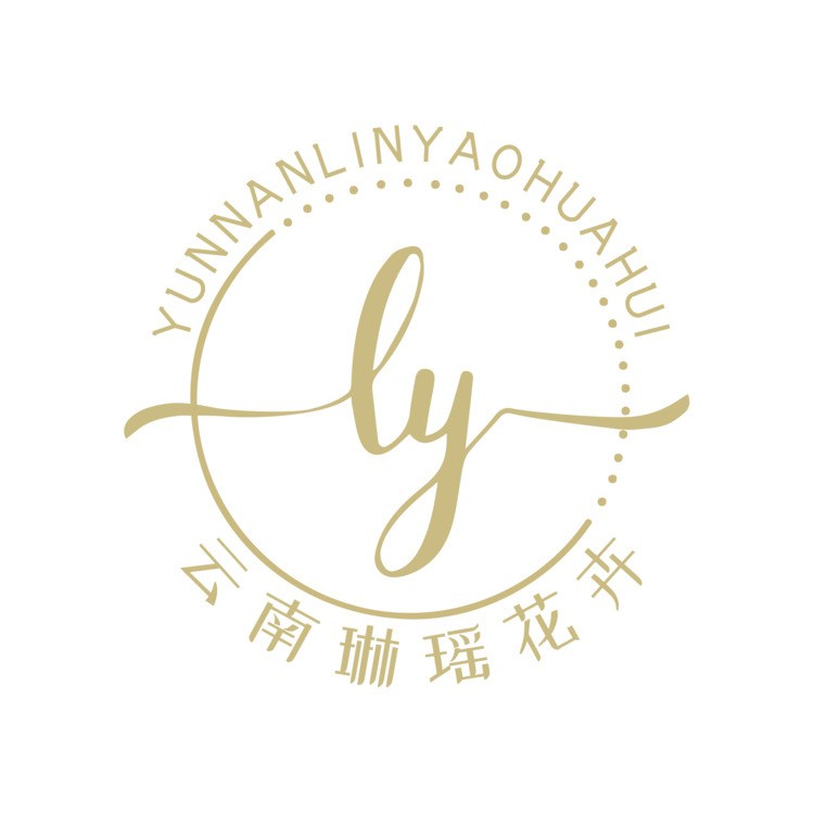 云南琳瑶花卉logo