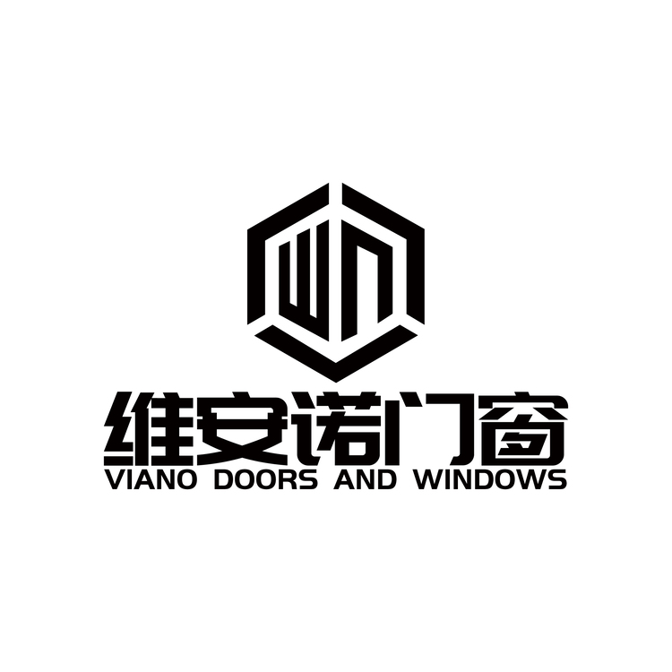 维安诺门窗logo