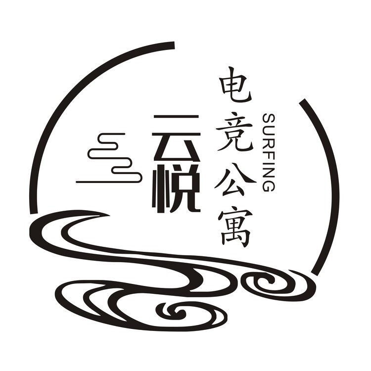 云悦电竞公寓logo