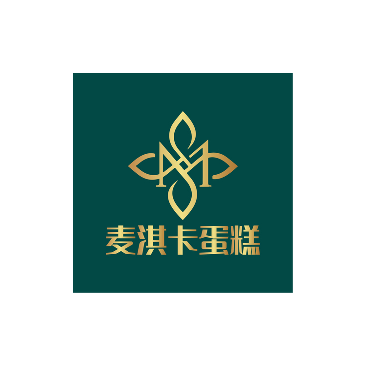 麦淇卡蛋糕logo