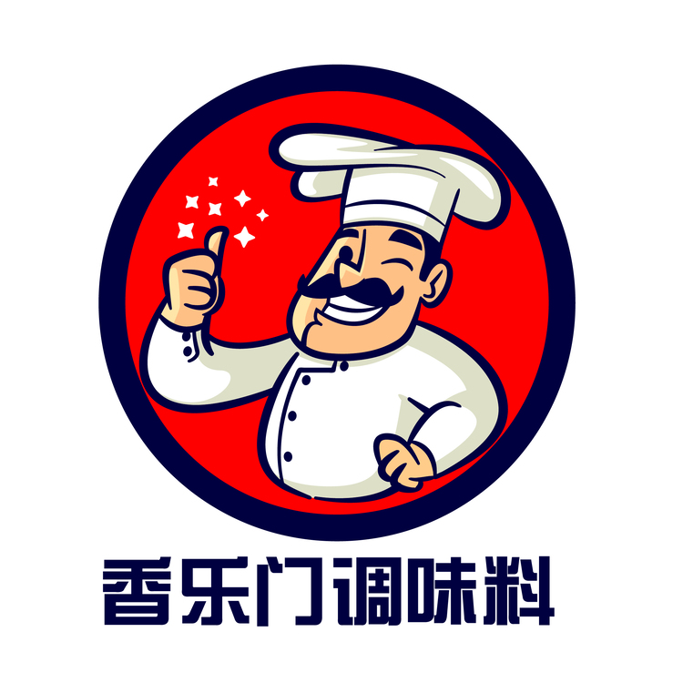 香乐门调味料logo