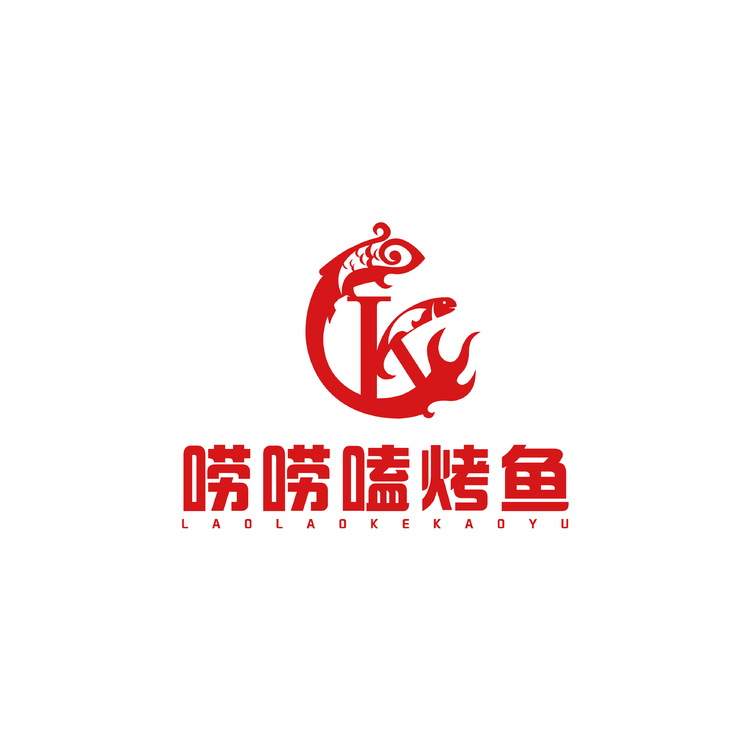 唠唠嗑烤鱼logo