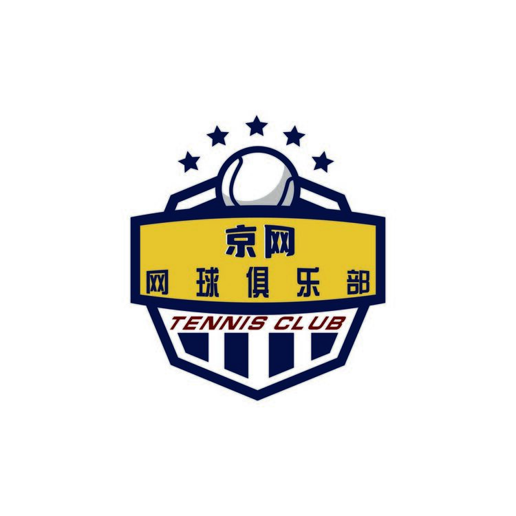 京网网球俱乐部logo