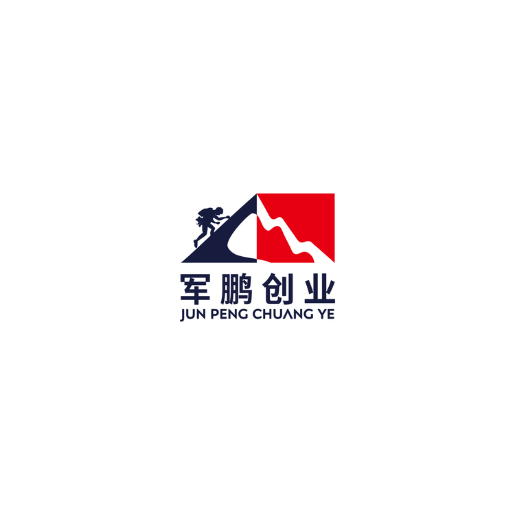 军鹏创业logo