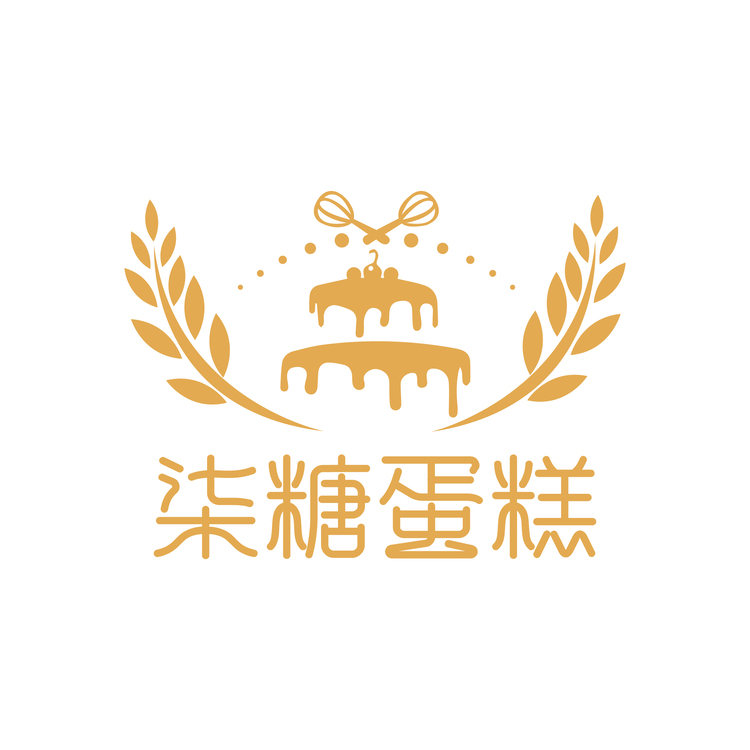 柒糖蛋糕logo