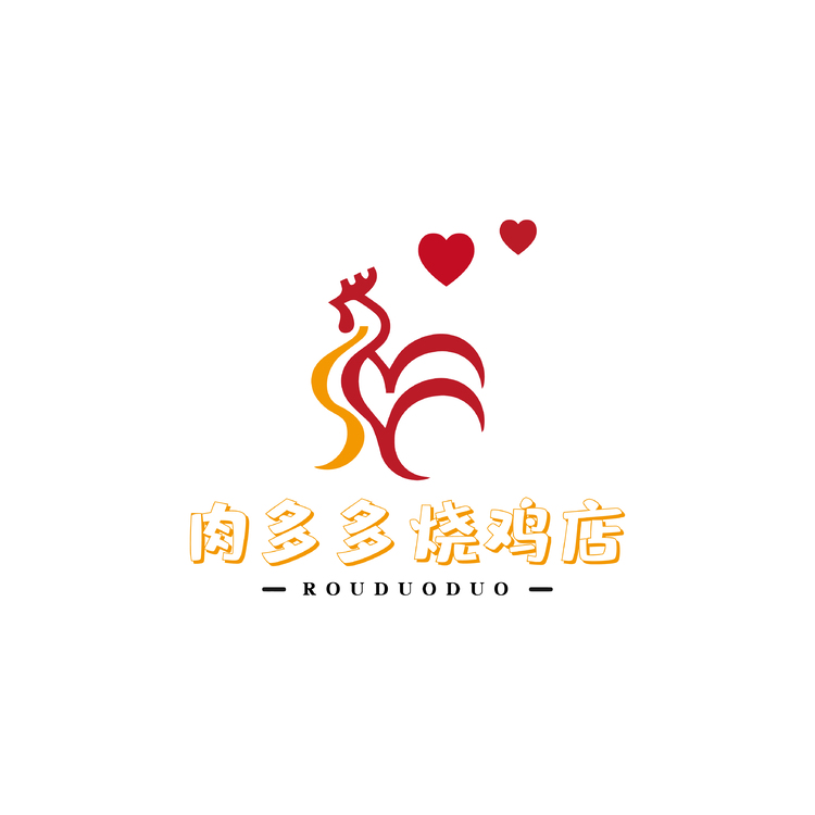 肉多多 烧鸡店-01logo