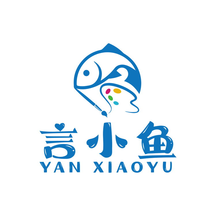 言小鱼logo