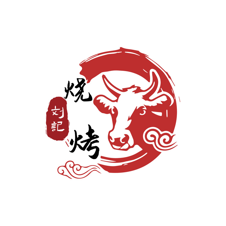 刘记烧烤logo