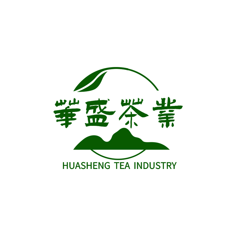 华盛茶业logo