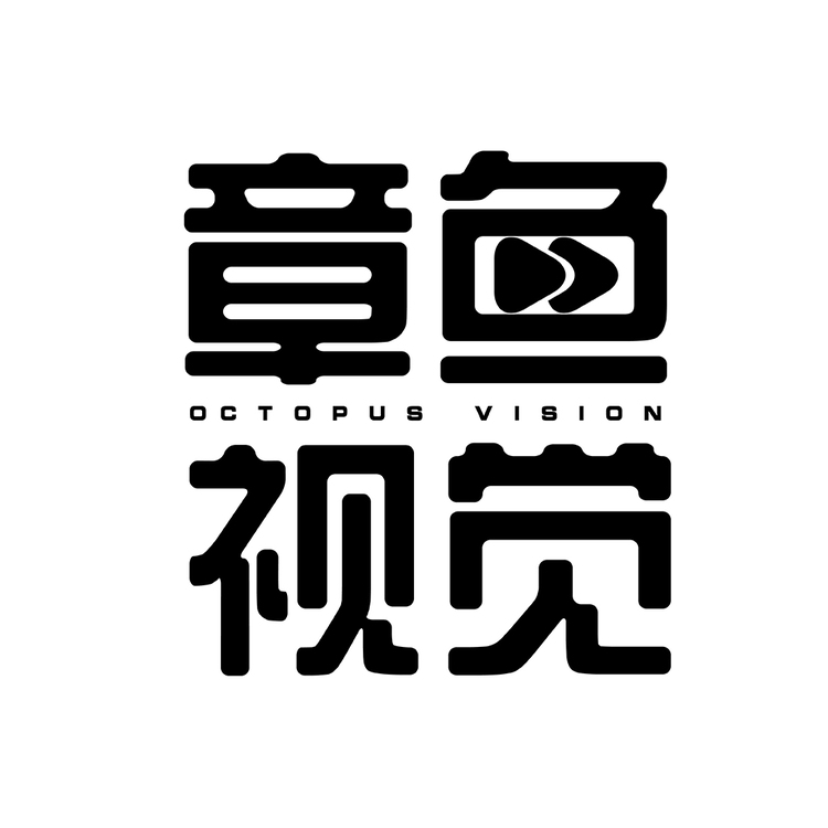 章鱼视觉logo