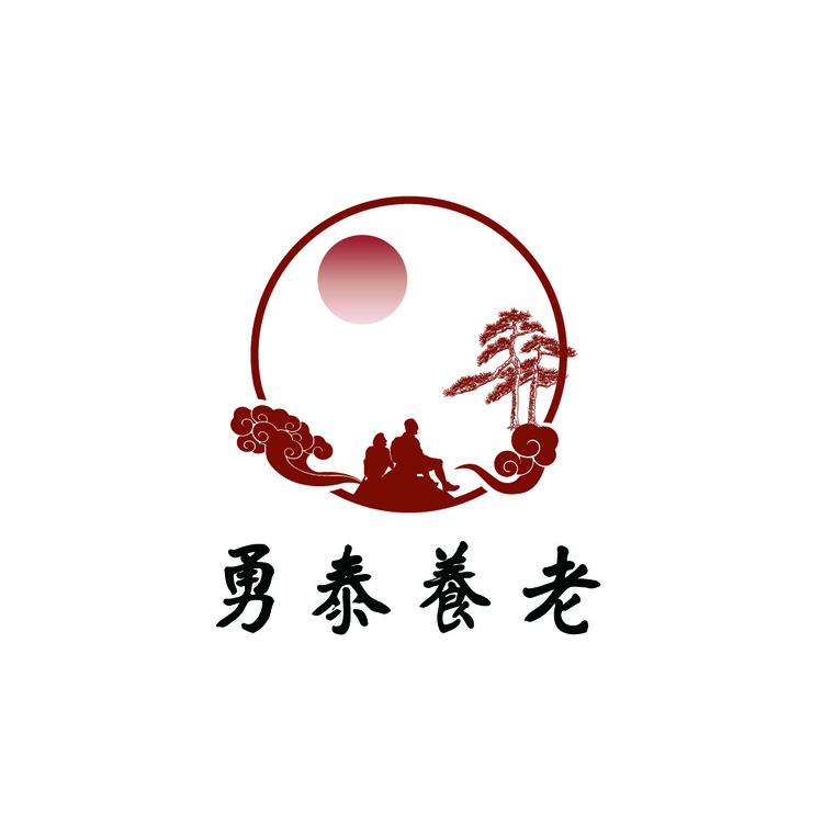 养老院标志logo