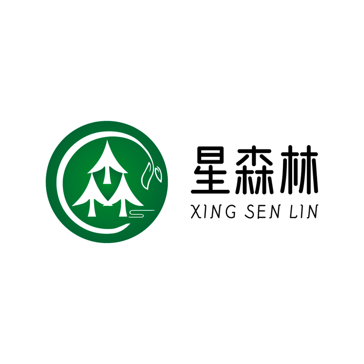 绿色树logo