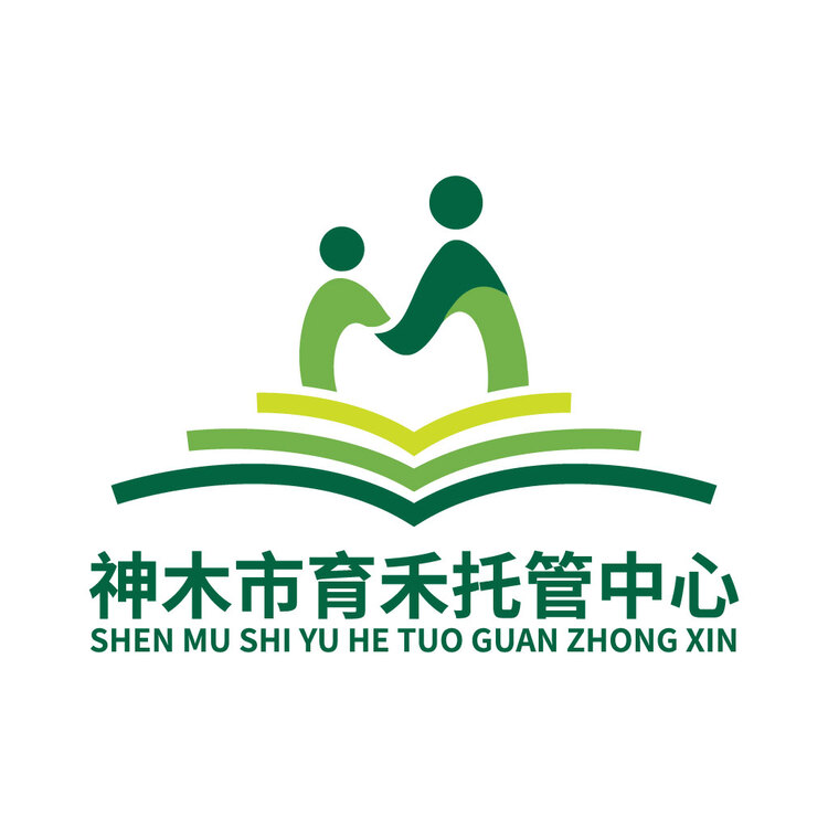 神木市育禾托教中心logo