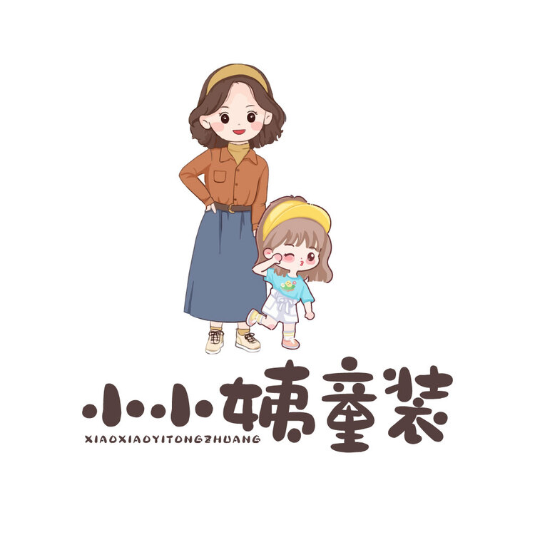 小小姨童装logo