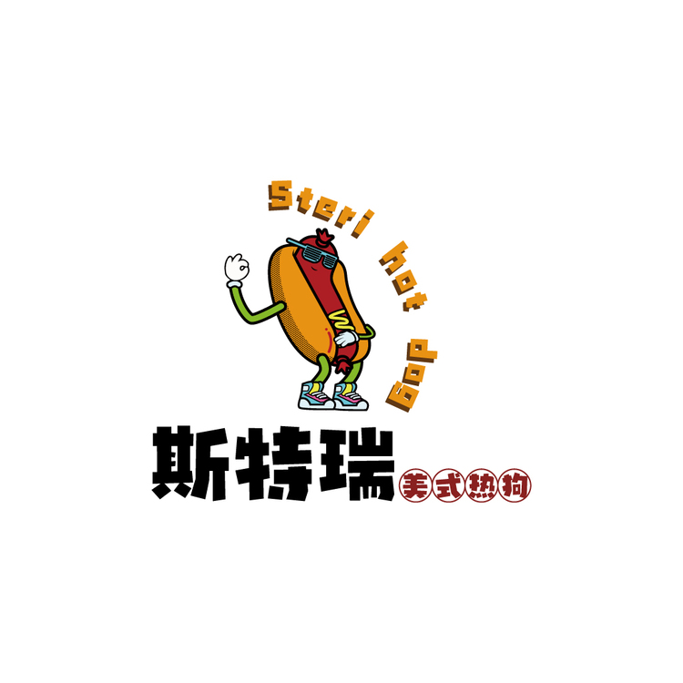 欢乐热狗logo